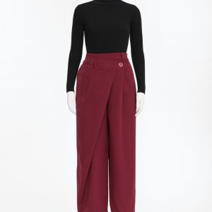 Trousers-CruazeButton-Bordeaux-FrontView-01