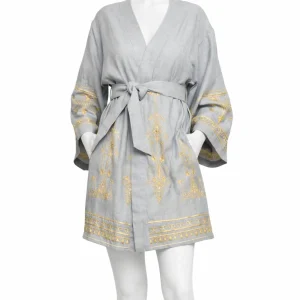 Kimono-Grey-Gold-Pattern-Sleeve-doll